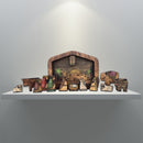 Wooden Jesus Puzzle Statue Kids Educational DIY Nativity Jigsaw Puzzle Gifts