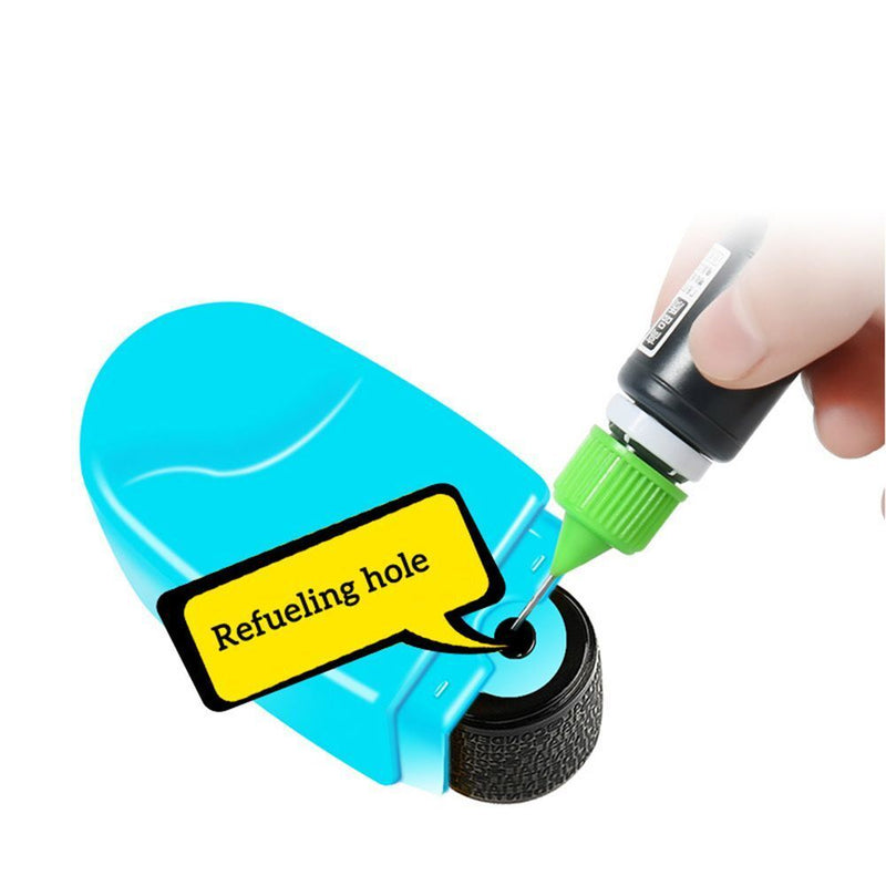 Eliminator Messy Code Refill Ink Security Stamp Confidential Seal Supplies