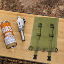 Gas Tank Protective Case Fuel Cylinder Outdoor Camping Gas Storage (Green) Newly