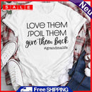 White XXXL Letter Fashion Funny O Neck Women Short Sleeve T-Shirt Tea-07979