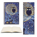 DIY Owl Special Shaped Diamond Painting 50 Pages A5 Sketchbook Journal Book Gift