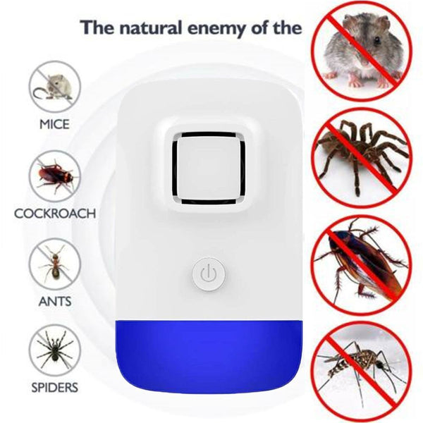 Rats Cockroach Repellent Electronic Ultrasonic Pest Repeller Anti Mosquito