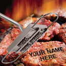 55 Letters Accessories BBQ Branding Iron Letter Printed Meat Grill Barbecue