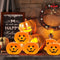DIY Pumpkin Balloons Latex Balloon Led Light Up Halloween Party Decorations