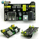 3.3V 5V 02 PCB Breadboard 830 Tie Point-For Fast shipping P7W I1O6 Gift F5P4