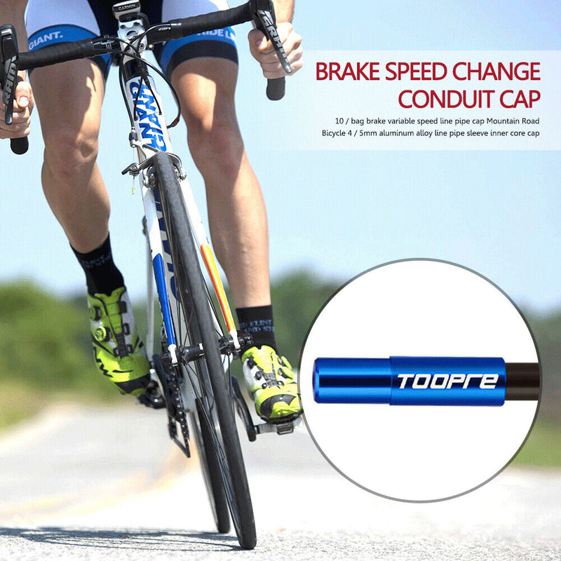 Aluminum Alloy Bicycle Brake Derailleur Shift Inner Wire Tip Cycling Accessor