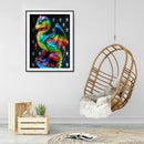 Full Round Drill Mosaic Art Picture of Rhinestone Pterosaur Diamond Painting