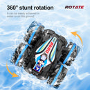 #A Waterproof Amphibious Remote Control Stunt Car 2.4GHz 4WD Off-Road RC Vehicle