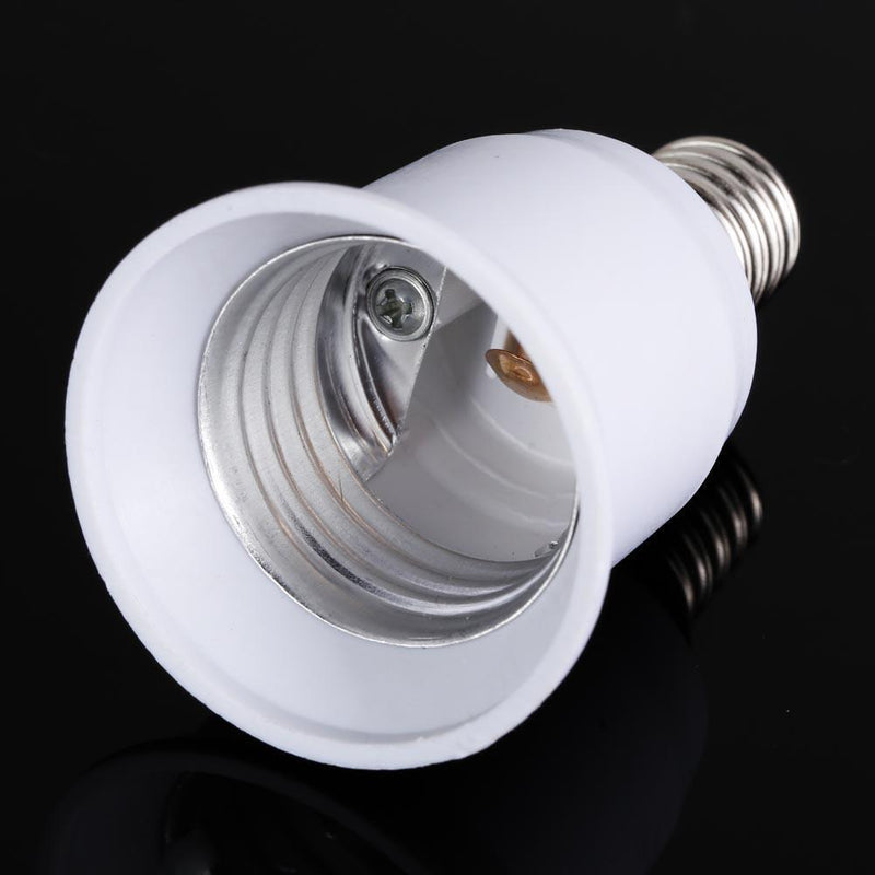 25pcs E14 to E27 Base Screw Light Lamp Bulb Holder Adapter Socket Converter