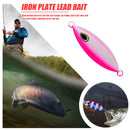 Fishing Jigging Lure Spoon 40g Metal Slow Jig Artificial Hard Bait Lead Tackle