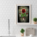 Rose Dreamcatcher Full Round Drill Mosaic Art Picture of Rhinestone Decoration
