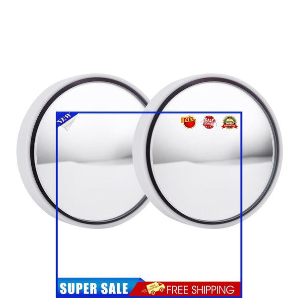 Upgrade suction cup type car rearview mirror car with small round mirror