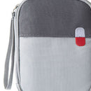 Portable Medical Bag Outdoor Handheld First Aid Drug Storage Bags (Gray S) Newly