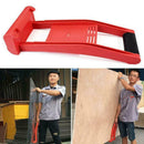 80kg Heavy Duty Drywall Sheet Lifter Wood Board Panel Tools Carrier Handle Z1O4