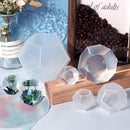 Three-Dimensional Pentagon Silicone Molds 7pcs Craft Supplies for Home Ornament