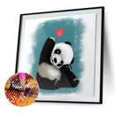 5D DIY Full Drill Diamond Painting Cute Panda Cross Stitch Mosaic Needlework