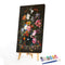 Oil Paint By Numbers Picture DIY Drawing Painting Colorful Flower Handmade Art