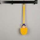 2pcs Creative Plastic Trump Toilet Brushes Bath Sink Nightstool Cleaner