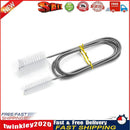 Aquarium Pipe Cleaning Brush Tube Flexible Double End Hose Cleaner (White) Newly