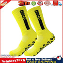 Anti Slip Football Socks Baseball Rugby Soccer Socks for Adults (Yellow) Newly