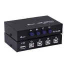 USB 2.0 4-Port Sharing Switch Selector Adapter Box Hub for PC Scanner