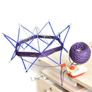 Demiawaking Patchwork Thread Wraper Knit Shade Swift Wool Yarn String Winder H