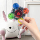 Children Handheld Mini Memory Game Machine with Lights Keychain (Clear) Newly