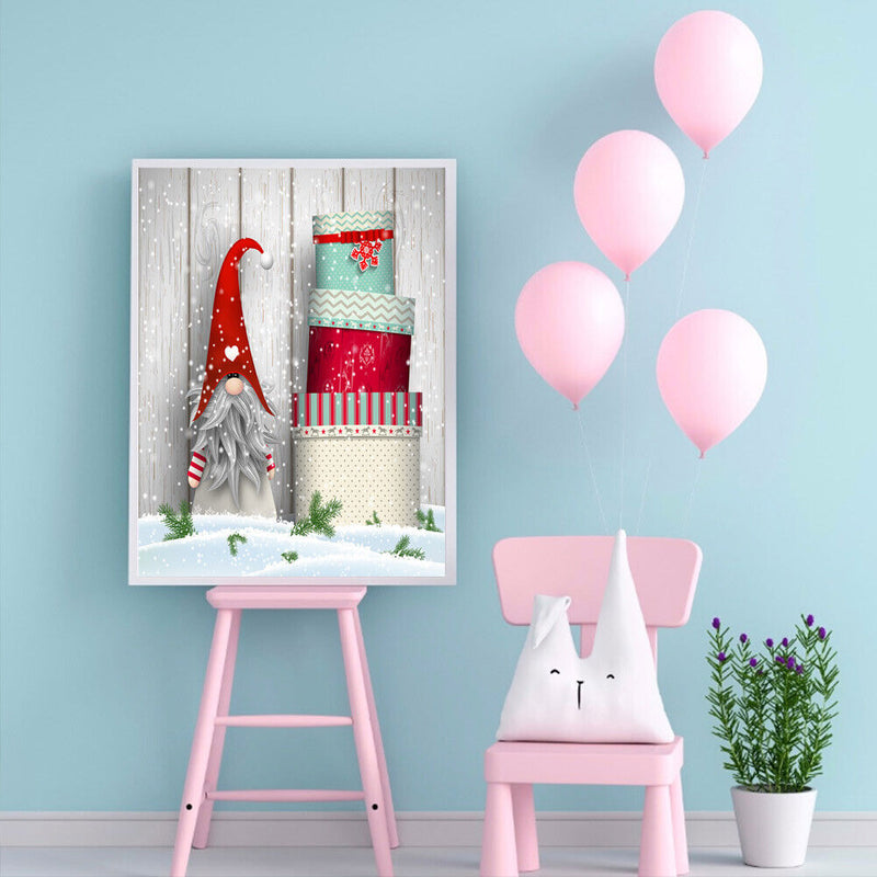 40x50cm Frameless Oil Gnome Paint By Numbers Gift Home Wall Living Room Decor