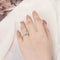 Exquisite Promise Womens Jewelry Diamond Ring Wedding Ring Christmas Gift