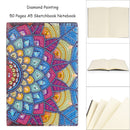 DIY Special Shaped Diamond Painting Colorful 50 Pages A5 Cross Stitch Sketc