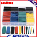 530pcs/Set Hitze Shrink Tubing Isolierung Wärmeschrumpfende Tube Sortiment elekt