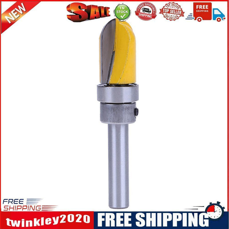 1pc 1/4in SH 5/8in  Full Length Ball Round Nose Router Bit Milling Cutter