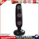 1.6m Inflatable Boxing Bag Training Tumbler Sandbag Stand Pillar (Black 2) Newly