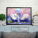 #A Swan 5D DIY Diamond Painting Kits Full Square Drill Wall Decor Rhinestone Art