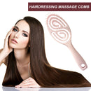 Detangling Hair Comb Scalp Massage Wet Curly Hair Brush Salon Tool (Pink) Newly