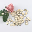 Creative Cutout Wood Chips Wedding Hang Decor Pendant DIY Handmade Craft Slices