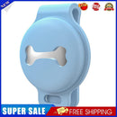 Pet Dog Collar Tracker Cover Anti-Lost for Airtag Protective Case (Blue)