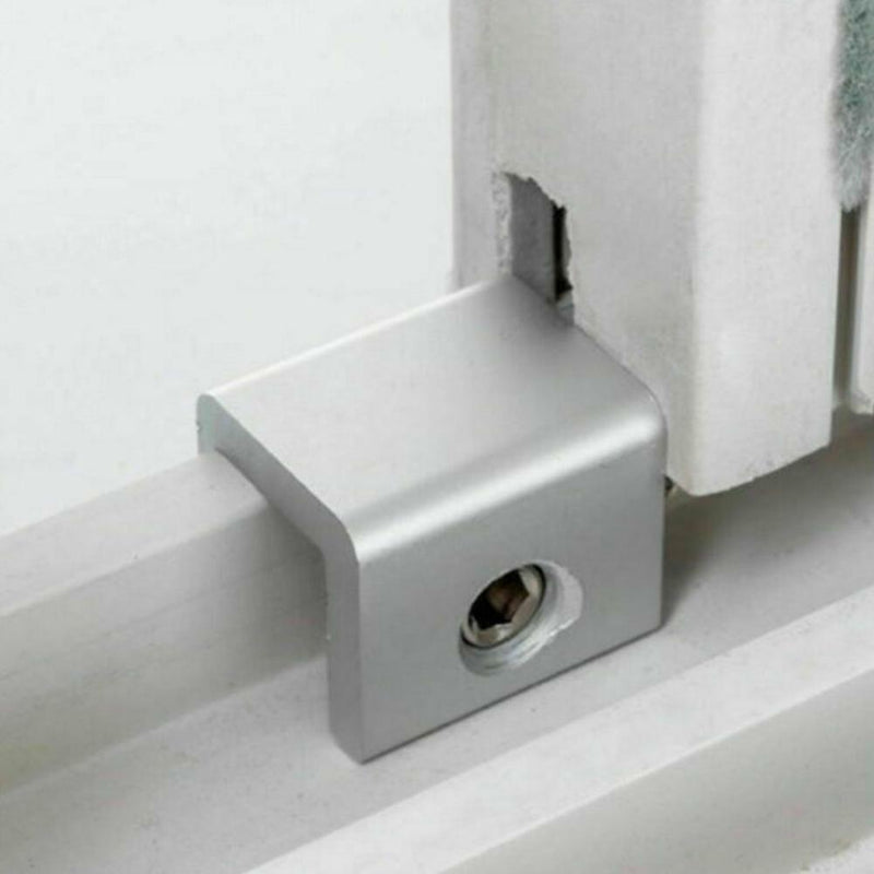 Aluminum Safety Locks Window For Home Adjustable Slide Door Security A0Q4