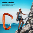 Aluminum Carabiner Outdoor Camping Hammock Buckle Hook Mountain Climbing Tools