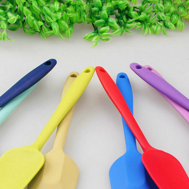 Heat Resistant Silicone Spoon Cake Pastry Spatula Bakeware Tool Dlwo U D1A6