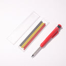 Carpenter Pencil with 30 Refills, Integrated Pointer, Mechanical Marker with
