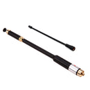 AL-800 SMA Female High Gain Dual-Band Extendable Antenna for Walkie-Talkie