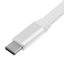 Type-C  to 2 USB3.0 Hub+ SD/TF Card Reader w/ 4K HDMI-compatible+ Gigabit L
