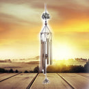 Outdoor Garden Yard Home Living Wind Chimes 6 Tubes Home Decor Gift(B) Newly