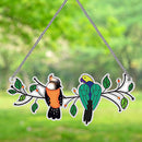 DIY Diamond Painting Craft Hanging Pendant Acrylic Birds Pendant Kit Ornament