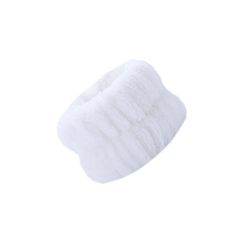 #A 4 Pairs Wrist Spa Washband Wash Towel Band Scrunchies for Washing Face Reusab