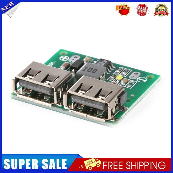 Dual USB Output 9V 12V 24V to 5V 3A DC-DC Step Down Charger Power Module