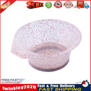 Hair Coloring Bowl with Ear Cap Hair Dye Mixing Tint Hairdressing (Pink) Newly