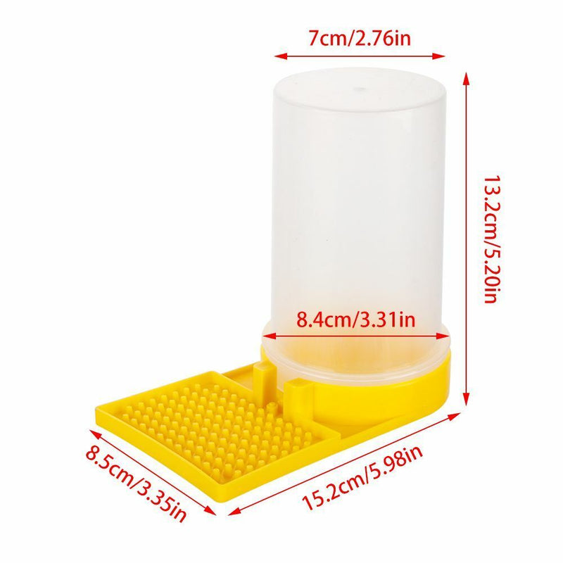 Entrance Bee Feeding Water Beekeeping Automatic Drinking Bowl Input Feeder Cap