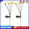 2pcs Solar Lamp Convenient Use Yard Decor for Outdoor Decor (Warm Light)